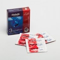 Sitabella Lights Red «Особо увлаженные» презервативы с возбуждающим эффектом 3 шт.