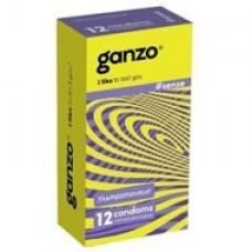 Ganzo «Sense» ультратонкие презервативы, упаковка 12 шт.